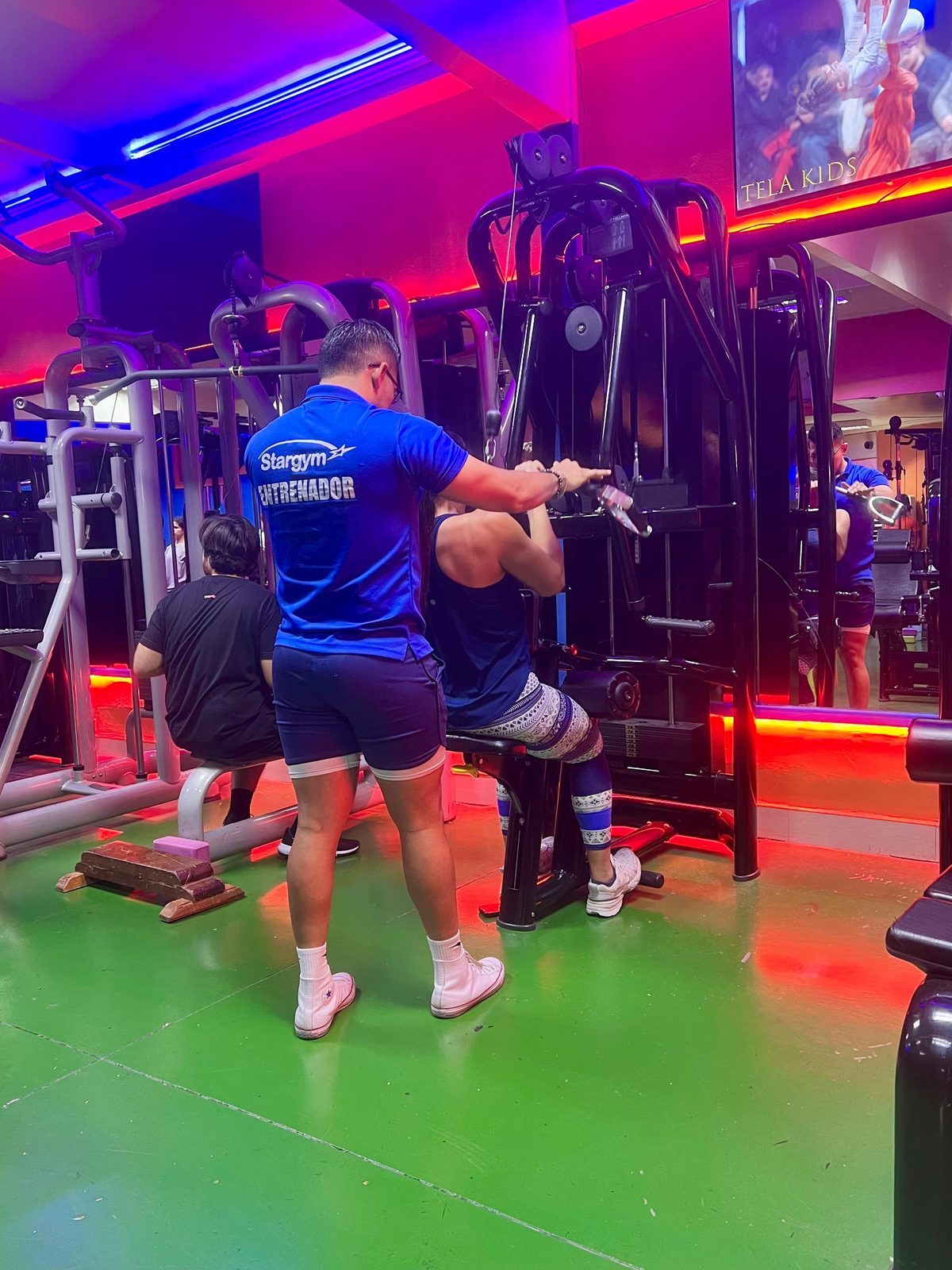 Guía técnica en máquinas de musculación